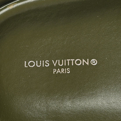 Louis Vuitton Technical Fabric Embossed Monogram Pool Pillow Comfort Mules 40 Khaki 7 of 8