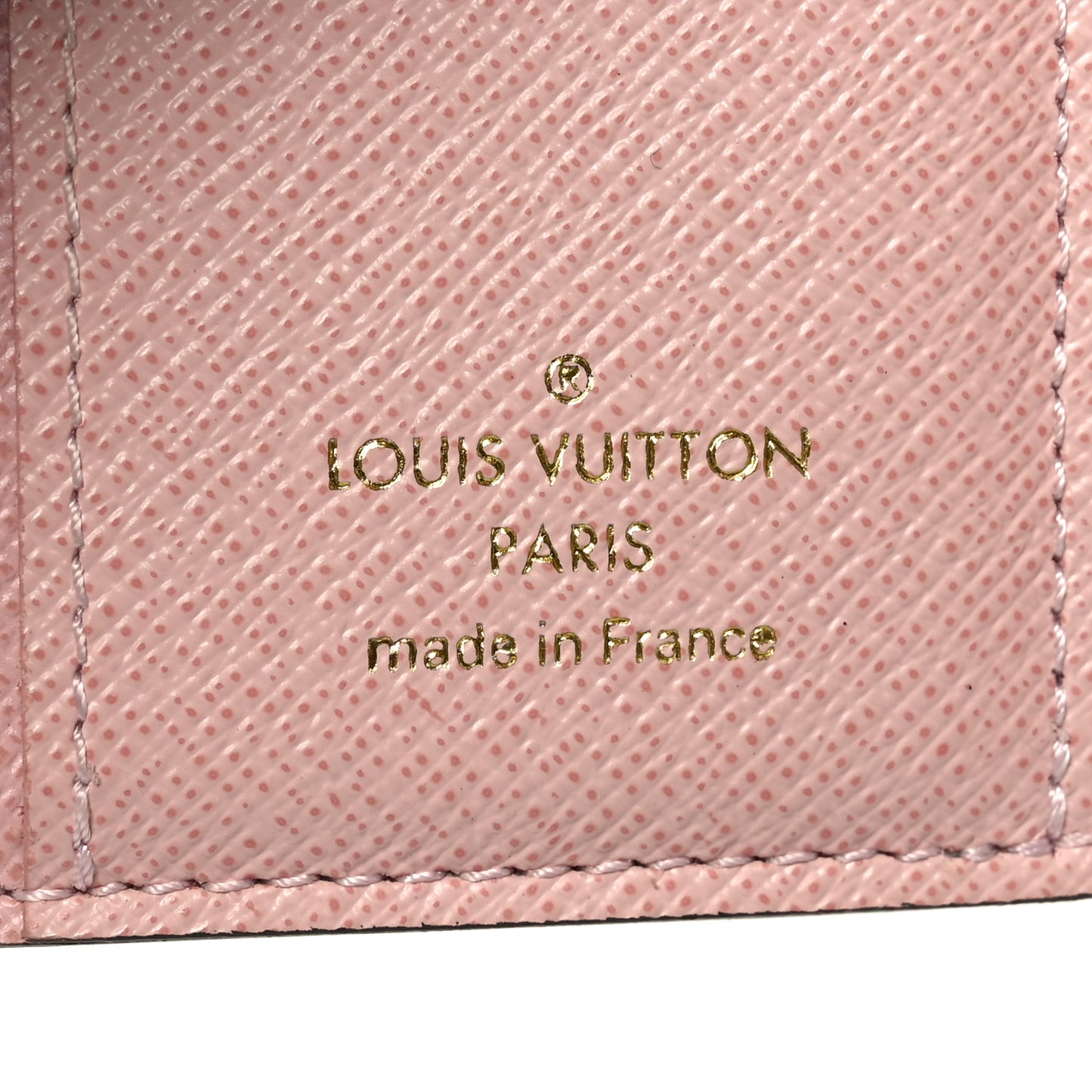 Damier Ebene Zoe Wallet Rose Ballerine