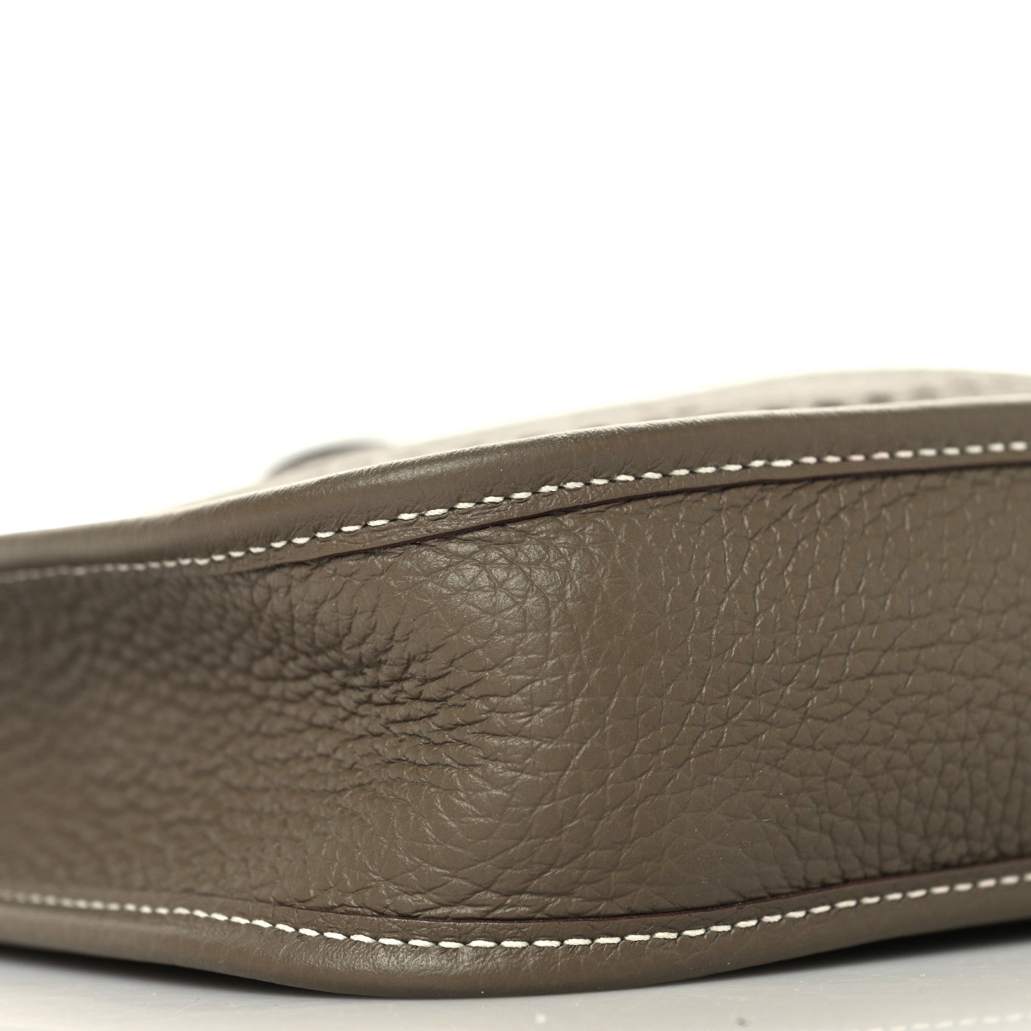 Hermes Taurillon Clemence Amazone Evelyne TPM Etoupe Bleu Indigo 9 of 10