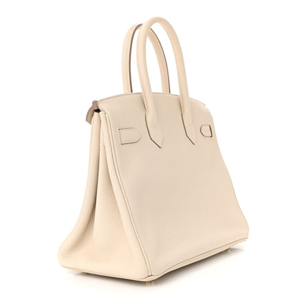 Hermes Togo BIRKIN 30 Craie 2 of 9