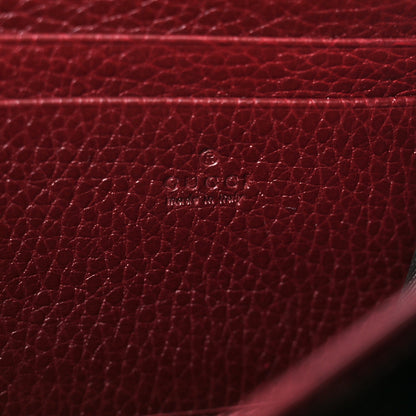 Gucci Dollar Calfskin Crystal Mini Dionysus Chain Wallet Vintage Bordeaux 7 of 11