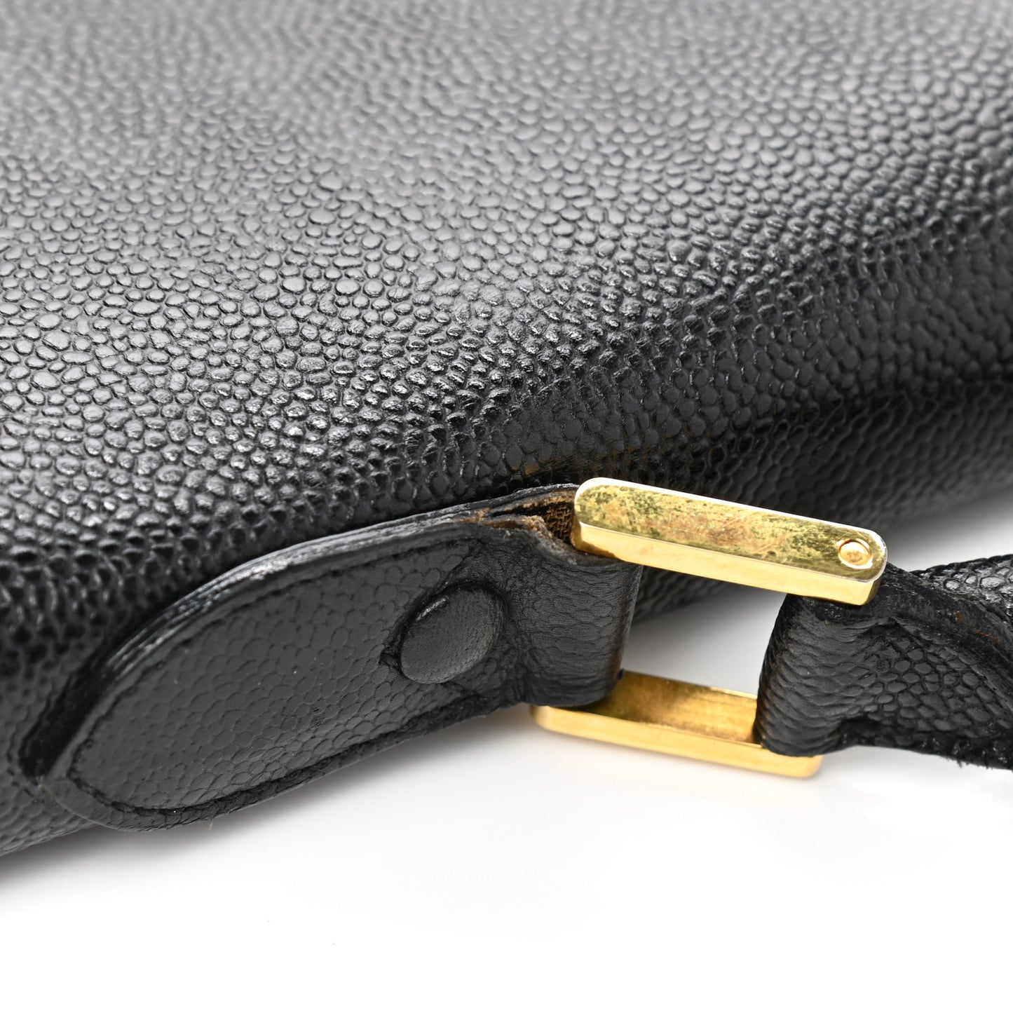 Caviar Briefcase Laptop Bag Black