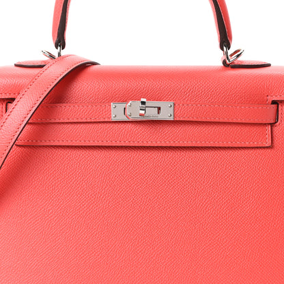 Hermes Epsom Kelly Sellier 25 Rose Jaipur 8 of 11