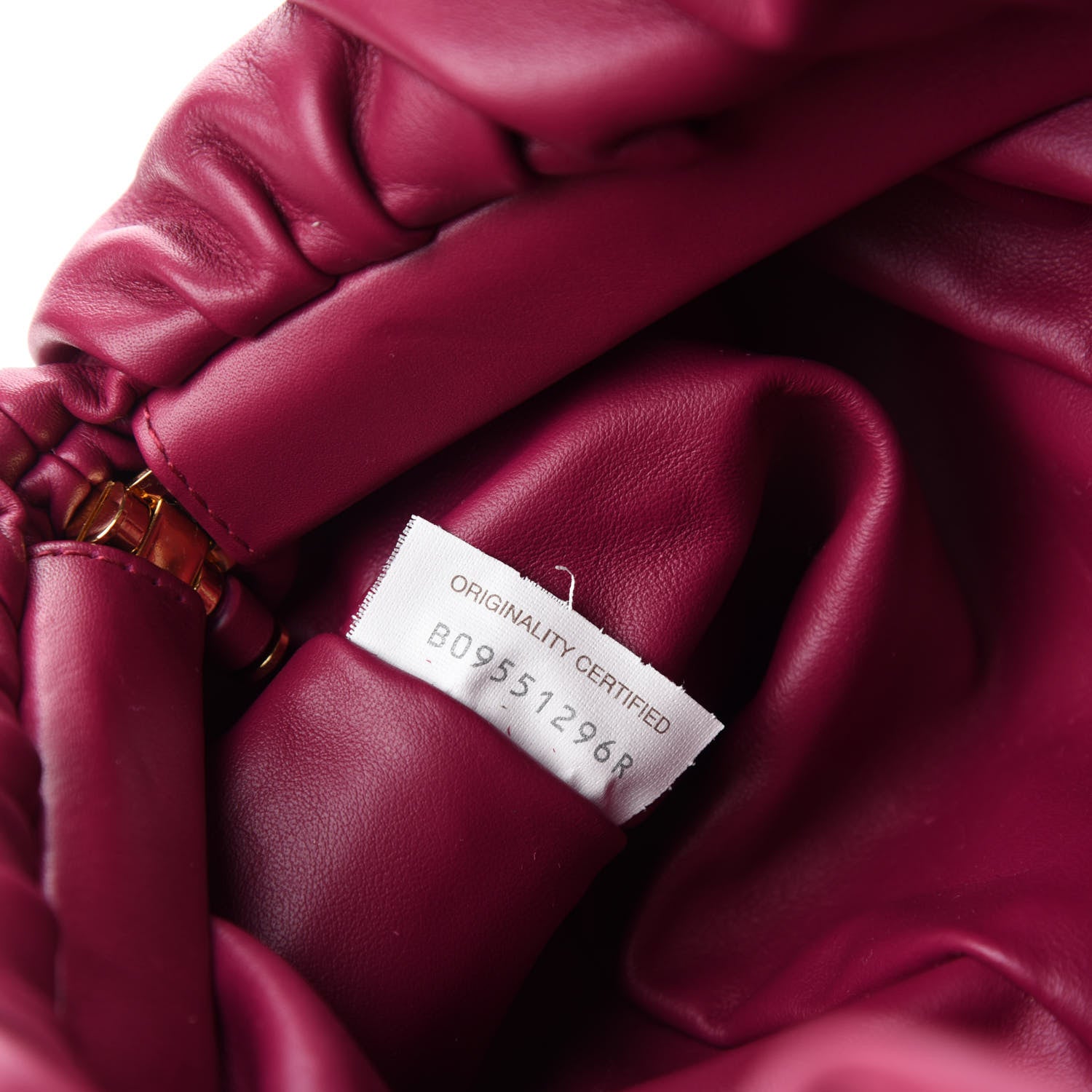 Bottega Veneta Calfskin The Pouch Chain Cinnabar 10 of 11