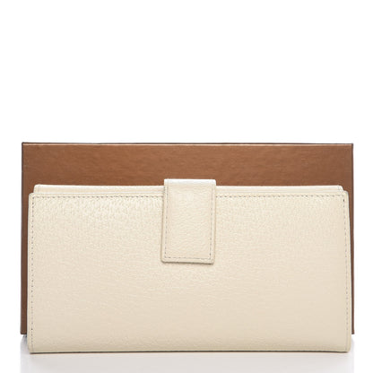 Gucci Calfskin Studded Soho Continental Wallet White 16 of 26