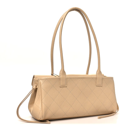 Chanel Grained Calfskin Stitched Urban Essentials Small Shopping Bag Beige 3 of 11