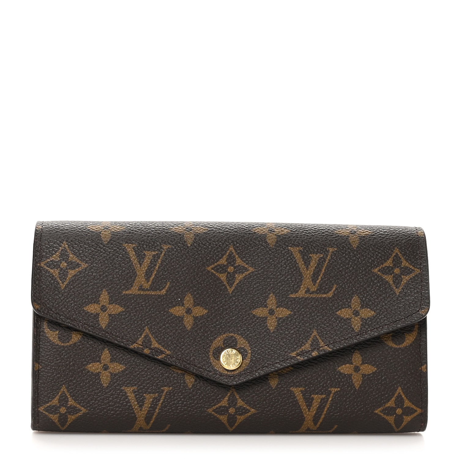 Louis Vuitton Monogram Sarah Wallet NM Coquelicot 1 of 8