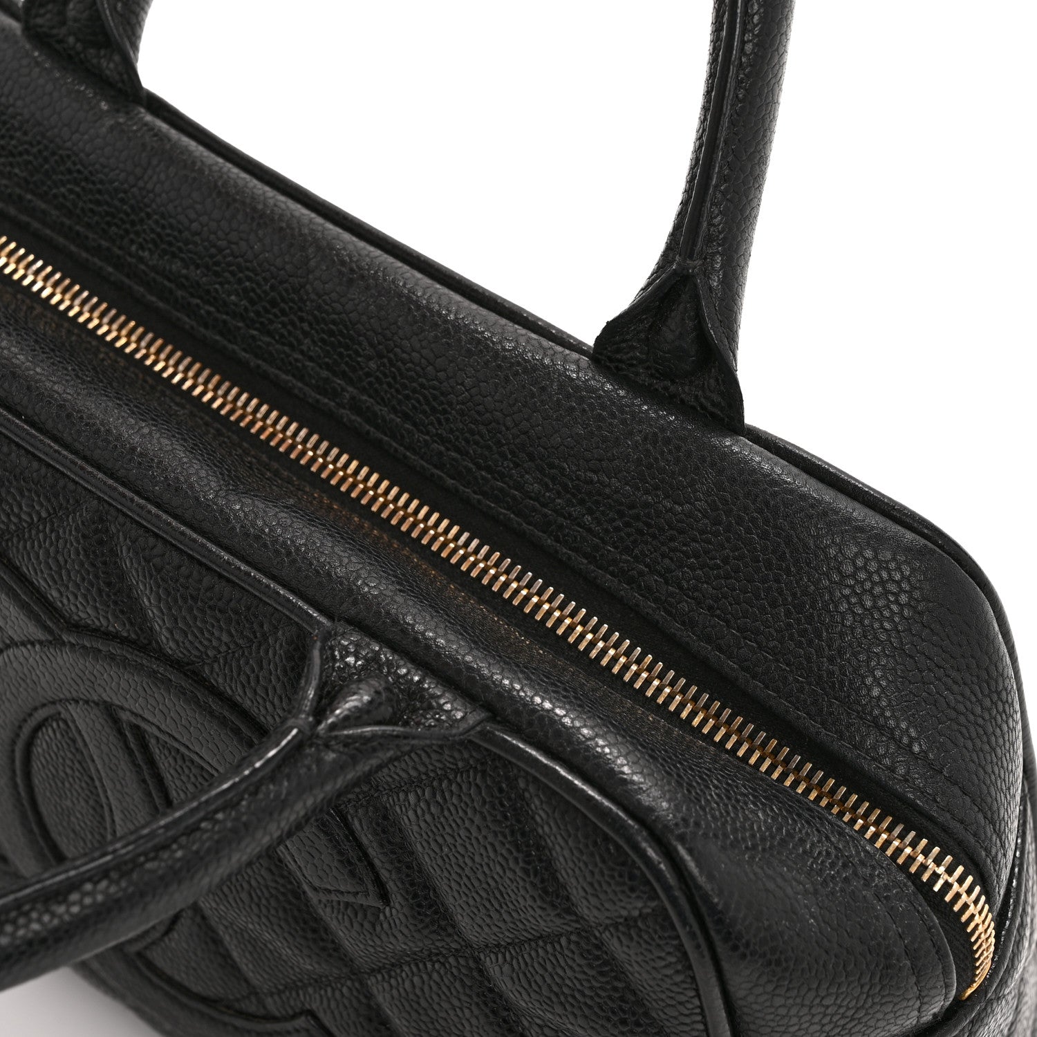 Chanel Caviar Quilted Small Bowler Black 11 of 13