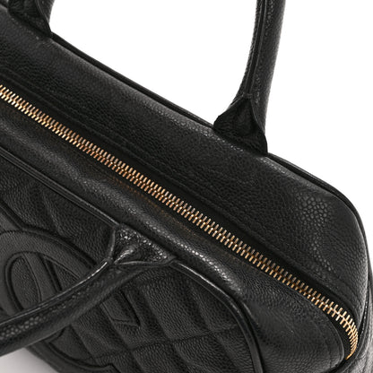 Chanel Caviar Quilted Small Bowler Black 11 of 13