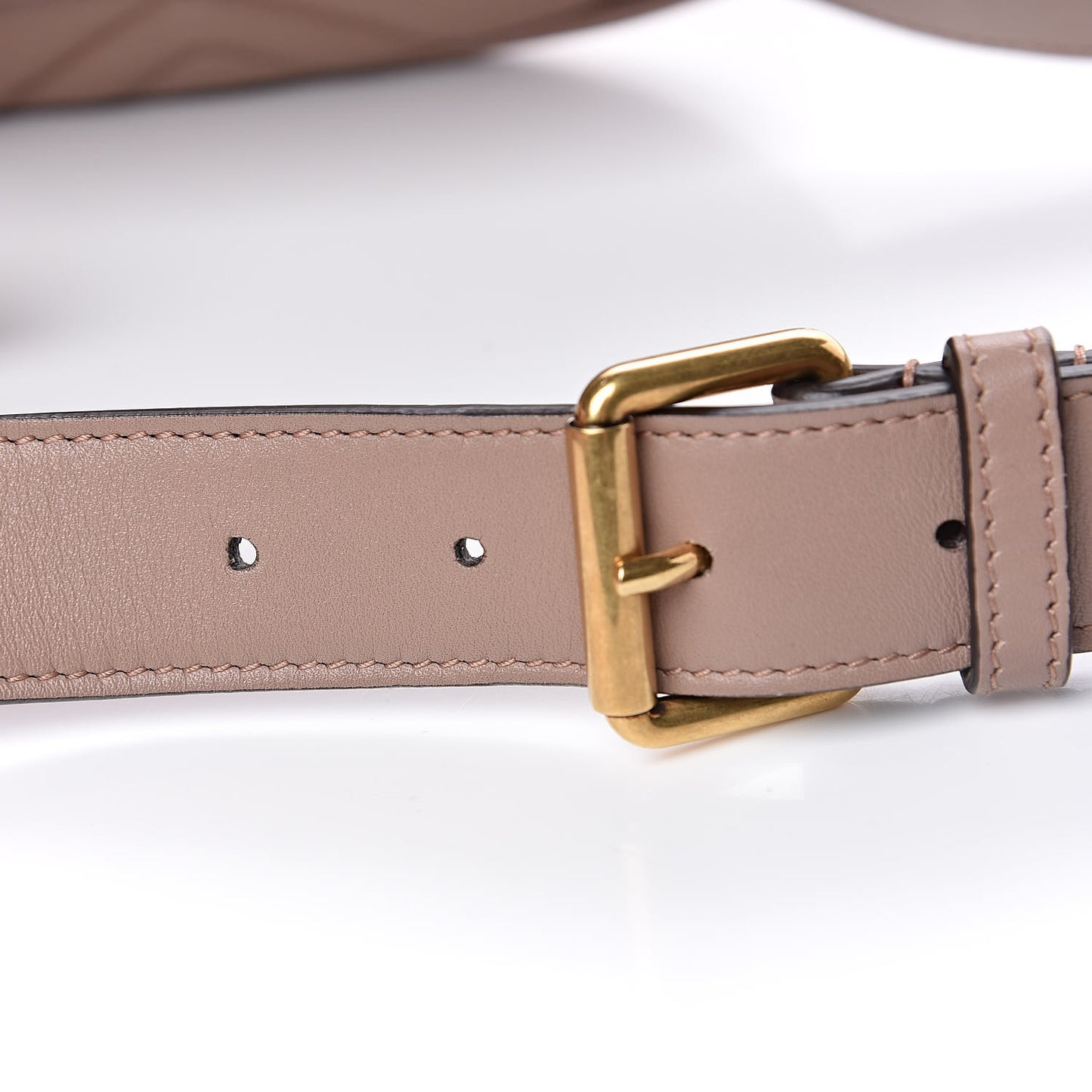 Calfskin Matelasse GG Marmont Belt Bag 85 34 Porcelain Rose