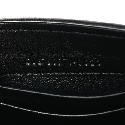 Saint Laurent Nylon Matelasse Chevron Small Monogram Envelope Wallet Black 7 of 8