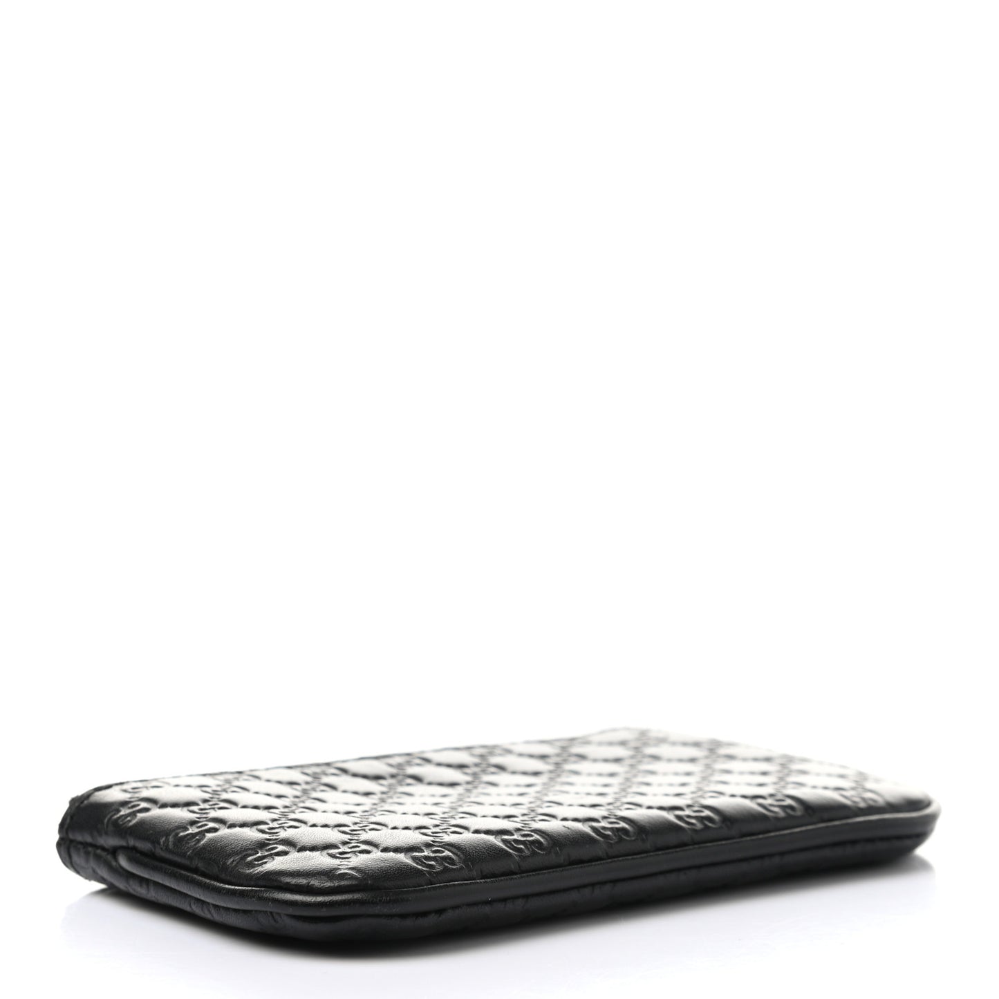 Microguccissima Key Ring Coin Case Black