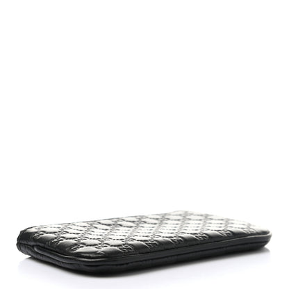 Gucci Microguccissima Key Ring Coin Case Black 4 of 8