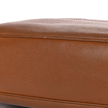 Chanel Caviar CC Tote Brown 9 of 10