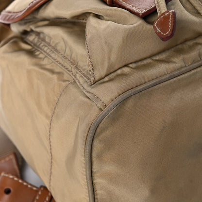 Prada Tessuto Nylon Vela Medium Backpack Beige 7 of 15