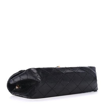 Chanel Aged Calfskin Quilted 2.55 Reissue Mini Flap Black 3 of 5