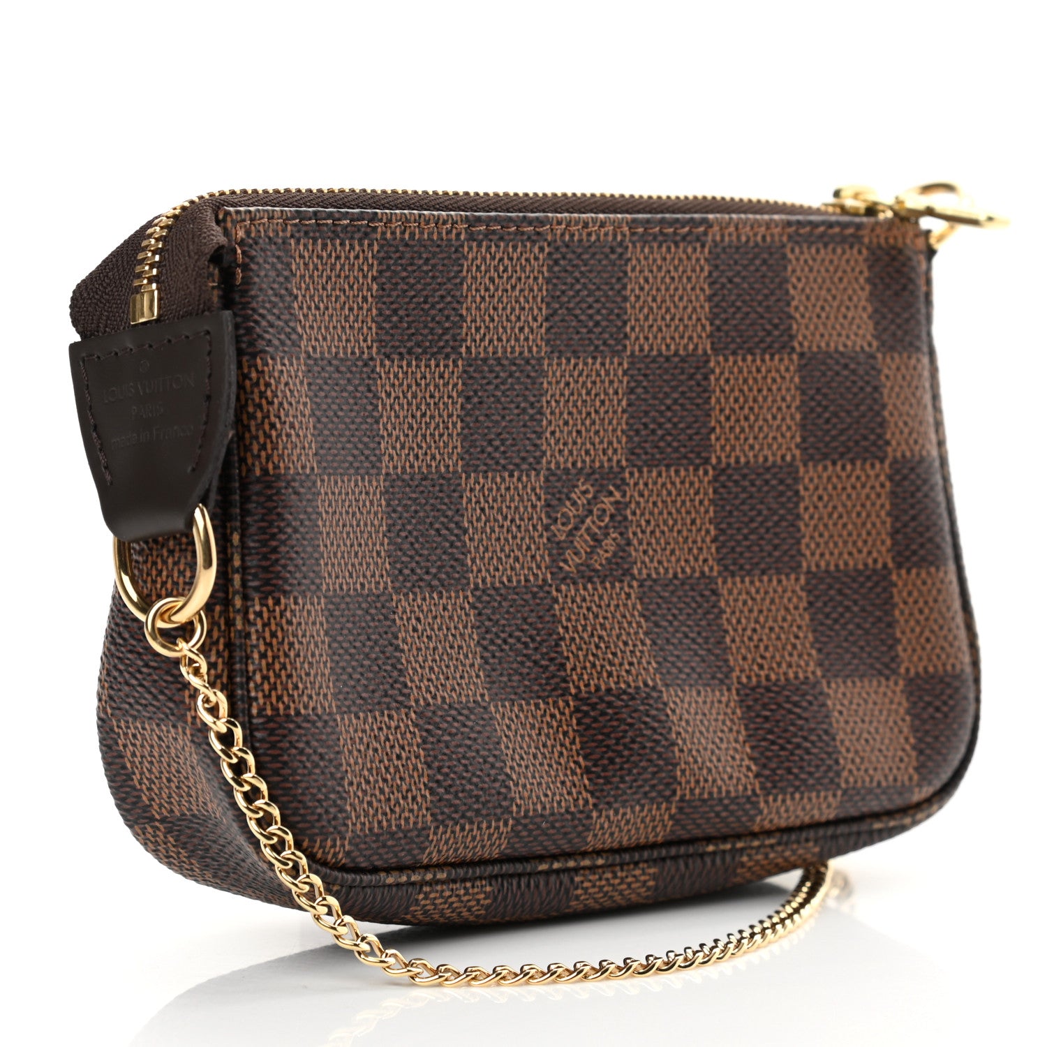 Louis Vuitton Damier Ebene Mini Pochette Accessories 3 of 8