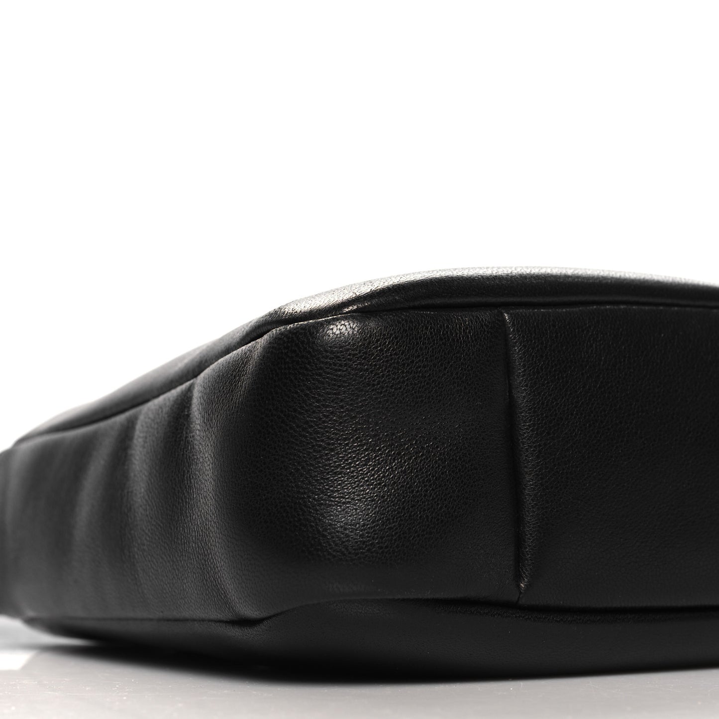 Padded Lambskin Le 5 A 7 Hobo Black