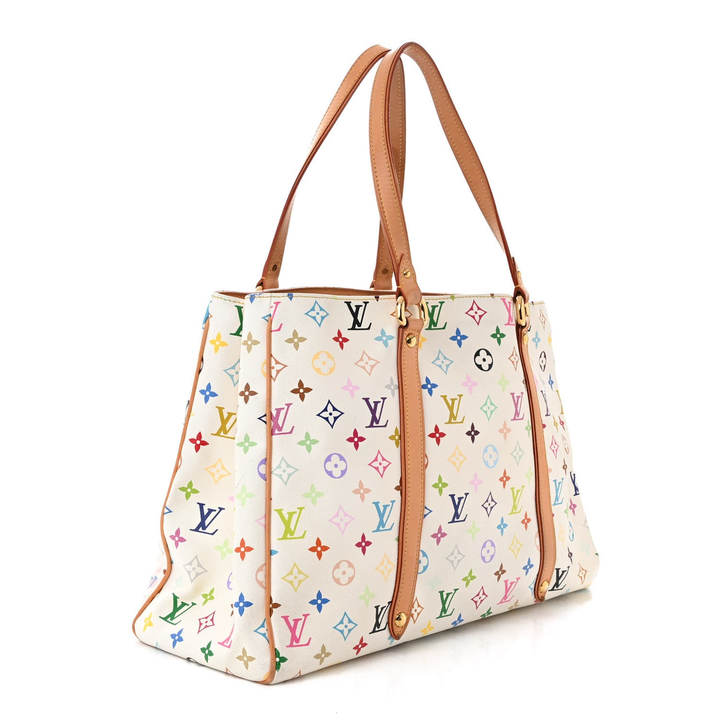 Monogram Multicolor Aurelia GM White