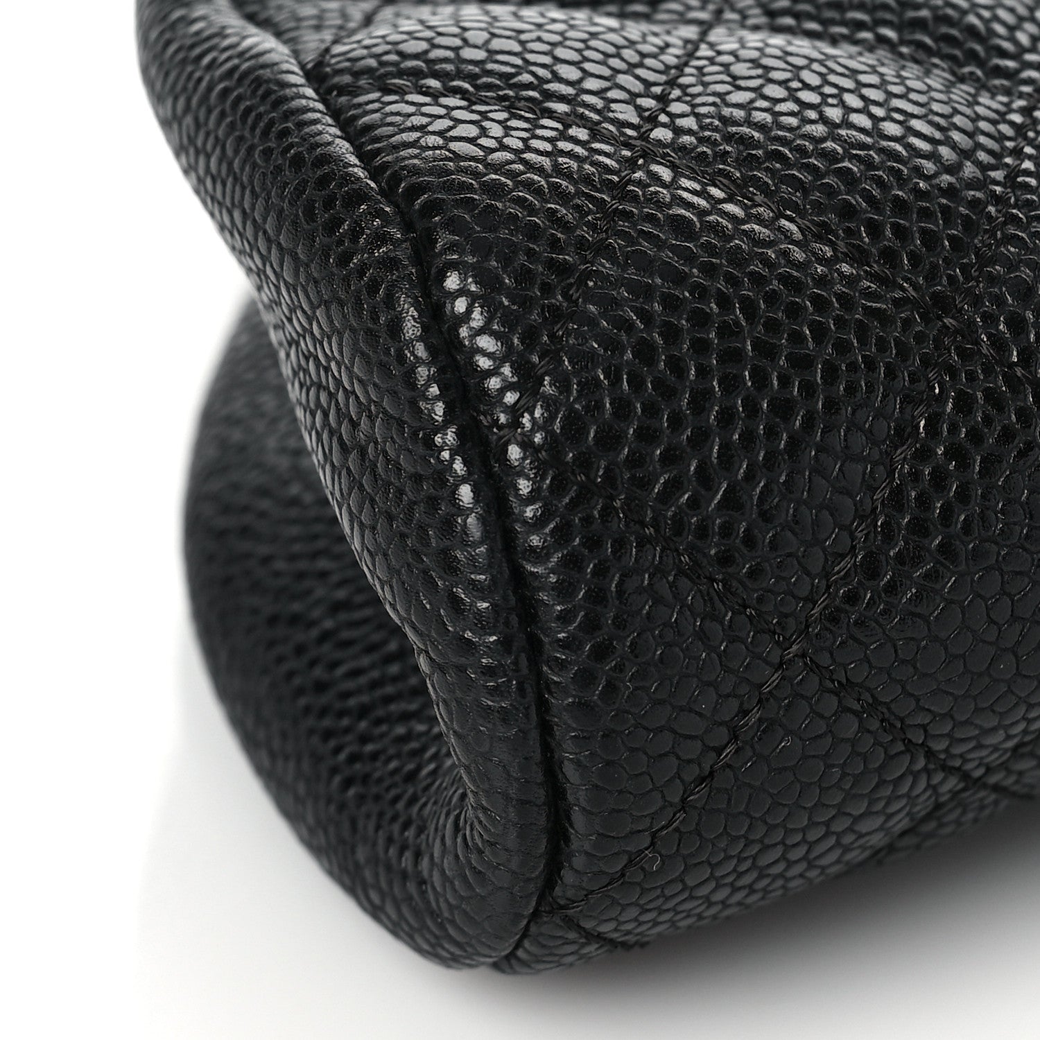 Chanel Caviar Quilted Timeless Clutch Black 8 of 9