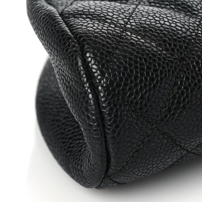 Chanel Caviar Quilted Timeless Clutch Black 8 of 9