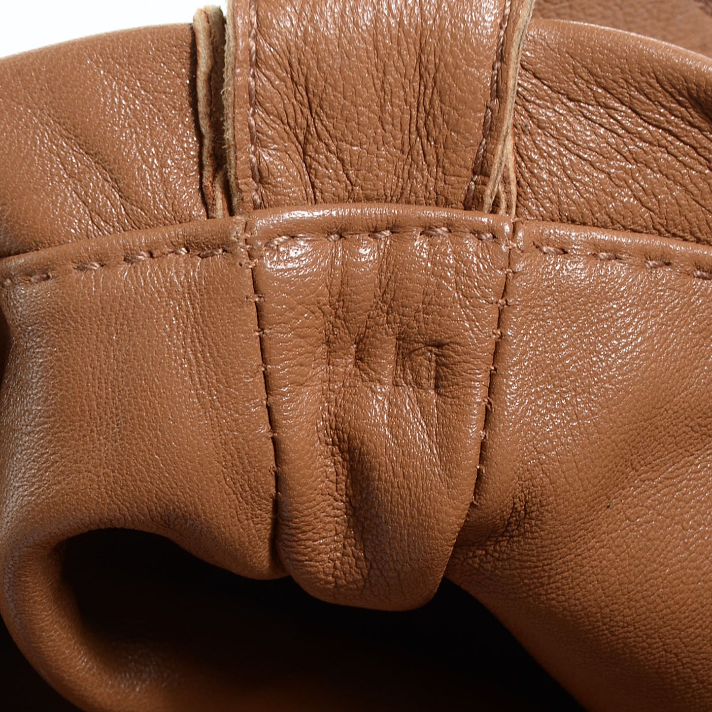 Milo Lambskin Clou De Selle Pouch Gold