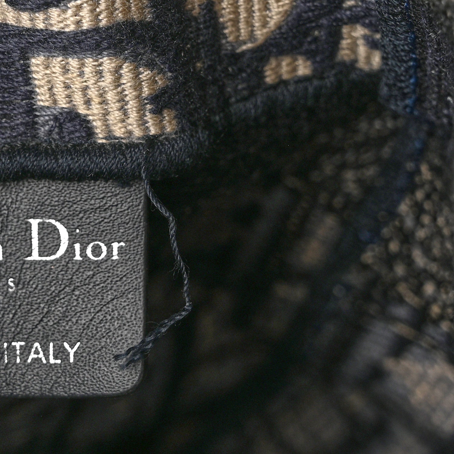 Christian Dior Oblique Backpack Blue White 11 of 11