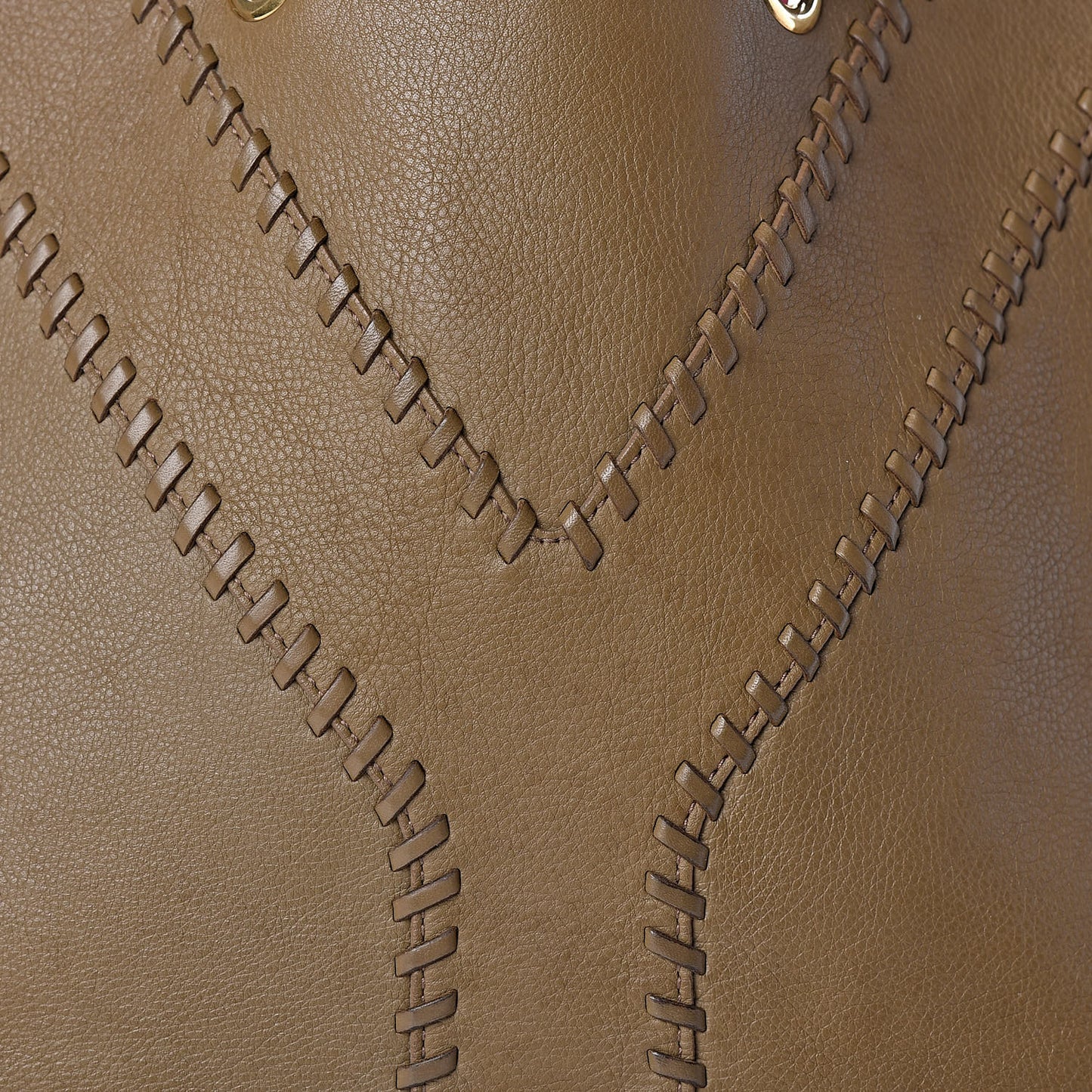 Calfskin Medium Neo Double Reversible Tote Dark Beige Pink
