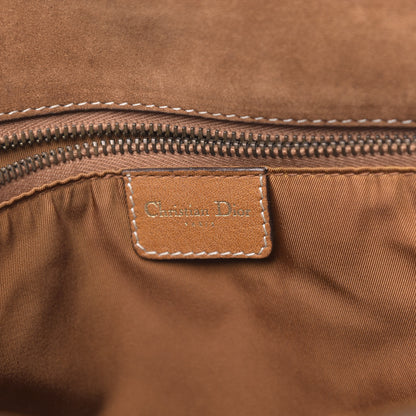 Christian Dior Calfskin Baudrier Saddle Bag Tan 6 of 15