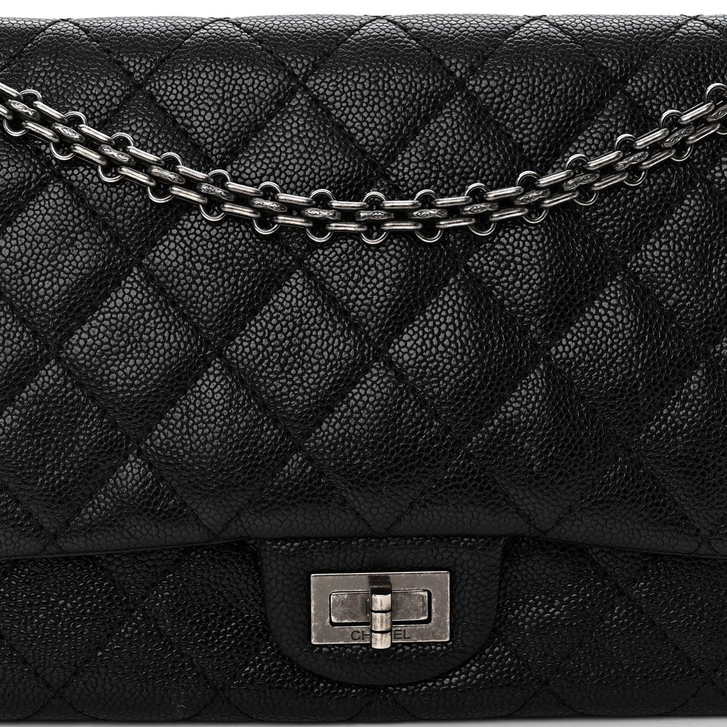 Caviar Quilted 2.55 Reissue 226 Flap Black