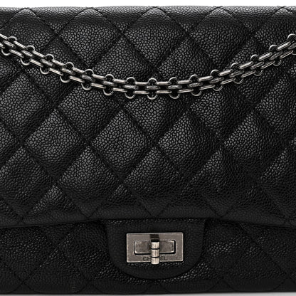 Chanel Caviar Quilted 2.55 Reissue 226 Flap Black 8 of 10