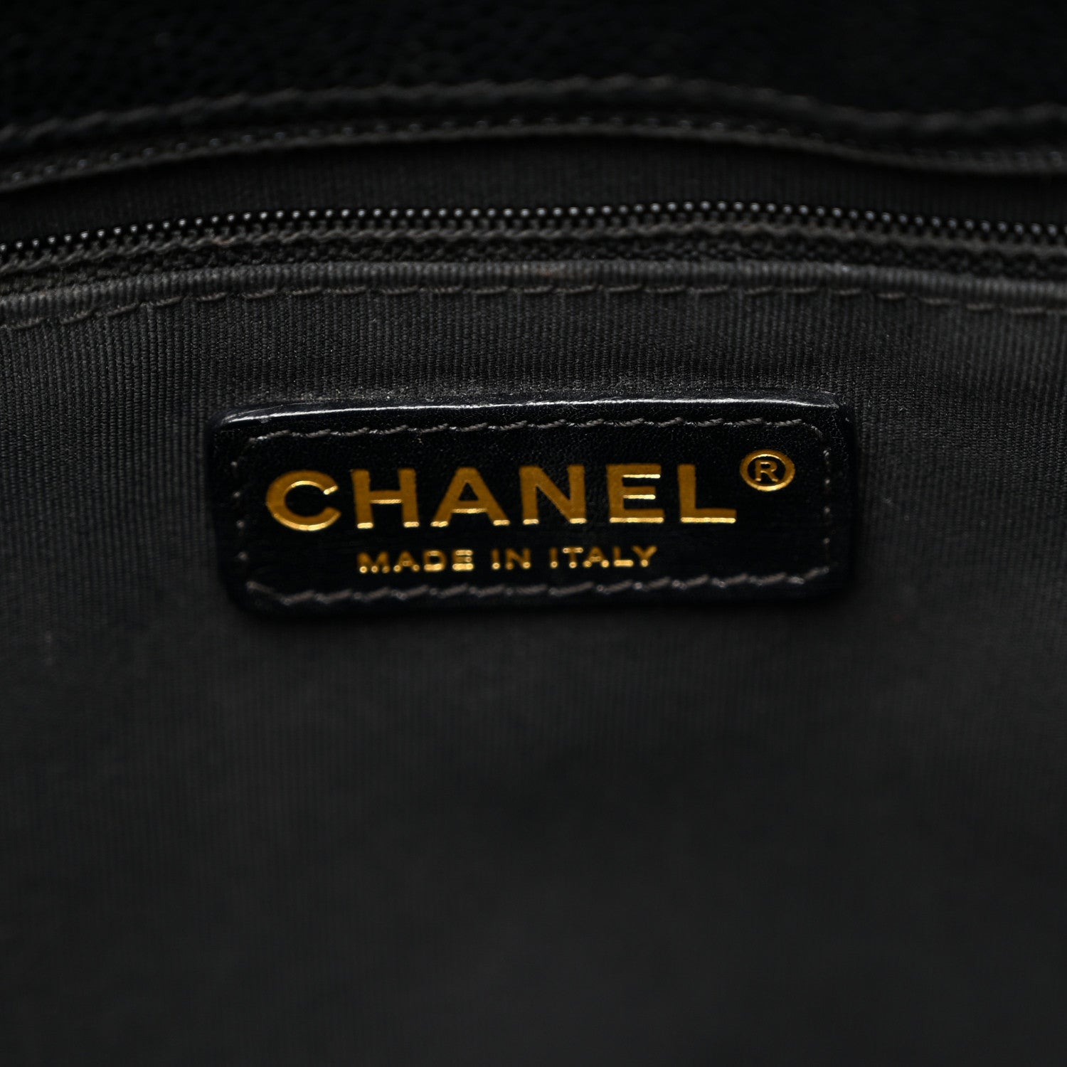Chanel Caviar Quilted Grand Shopping Tote GST Black 6 of 12