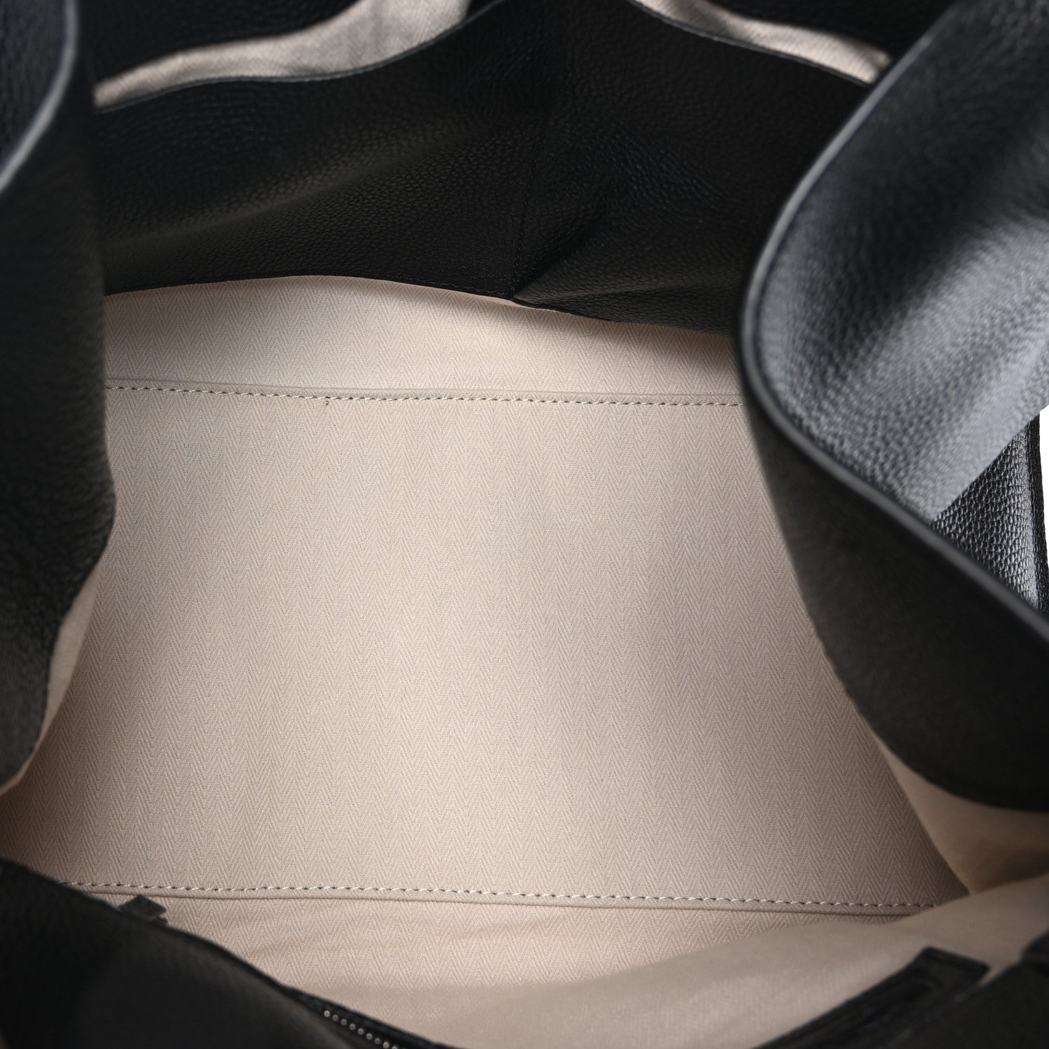 The Row Matte Grained Calfskin Soft Margaux 15 Black 5 of 11