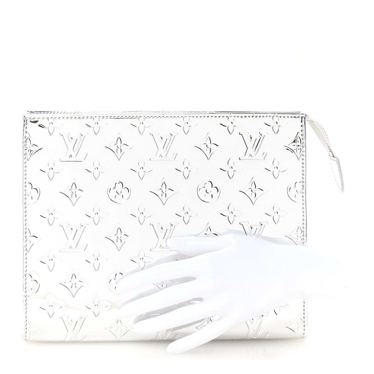 Louis Vuitton Monogram Miroir Toiletry Pouch Silver 2 of 7