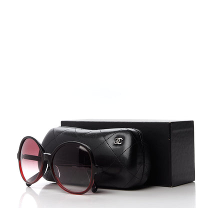 Chanel CC Sunglasses 5351 Black Red 8 of 8