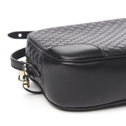 Gucci Microguccissima Mini Bree Messenger Bag Black 7 of 8