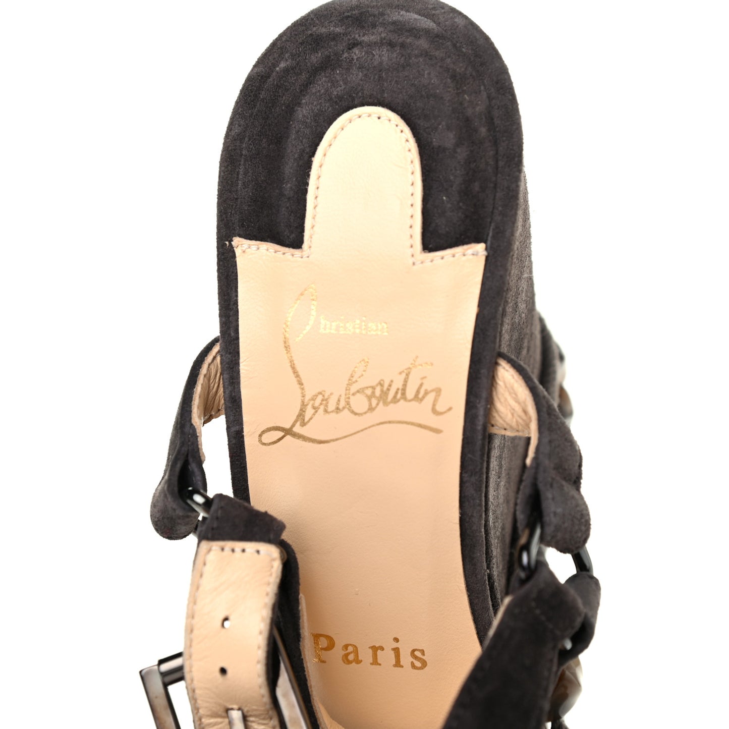 Veau Velours Cataclou 120 Wedge Sandals 37 Sand