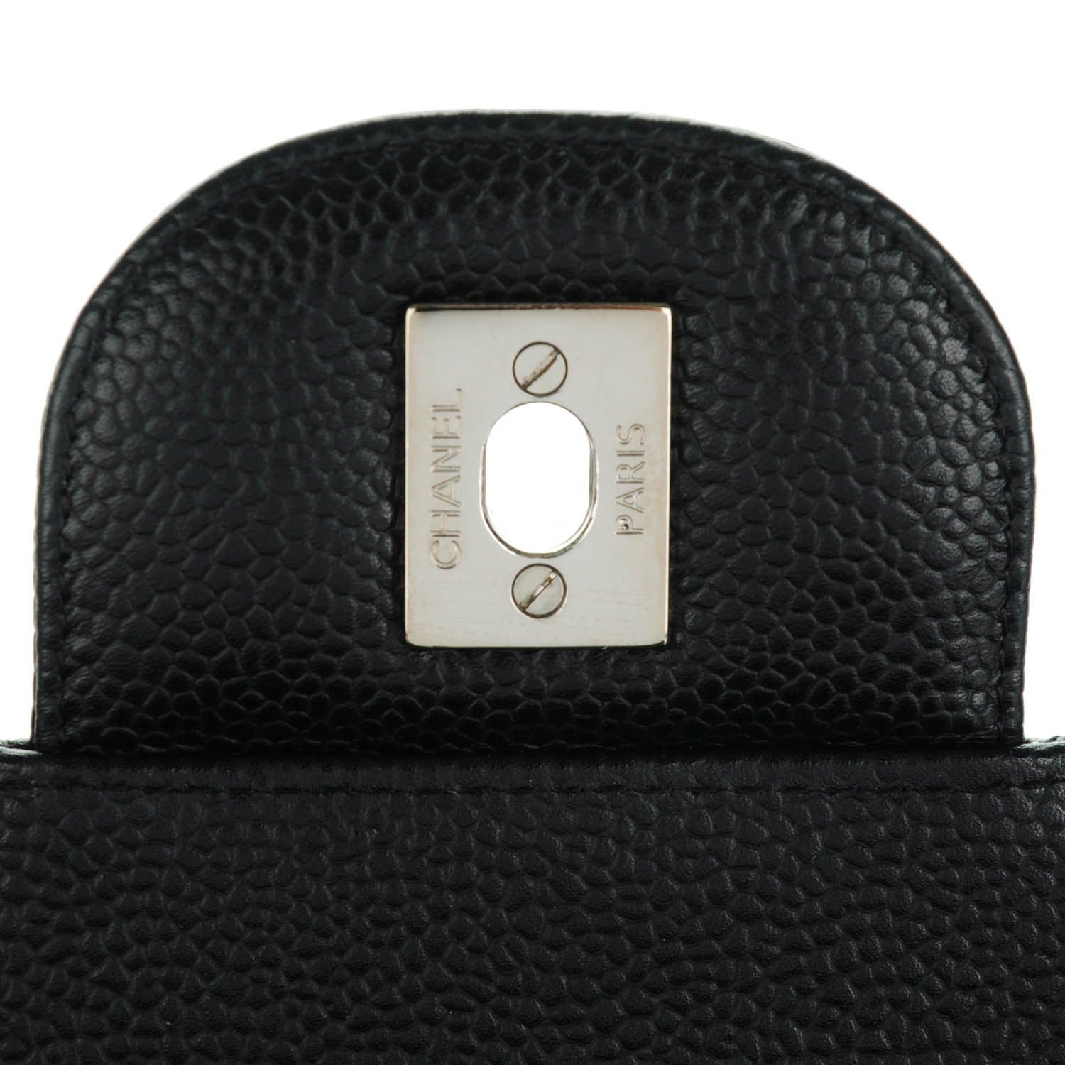 Chanel Caviar Quilted Jumbo Single Flap Black 6 of 8