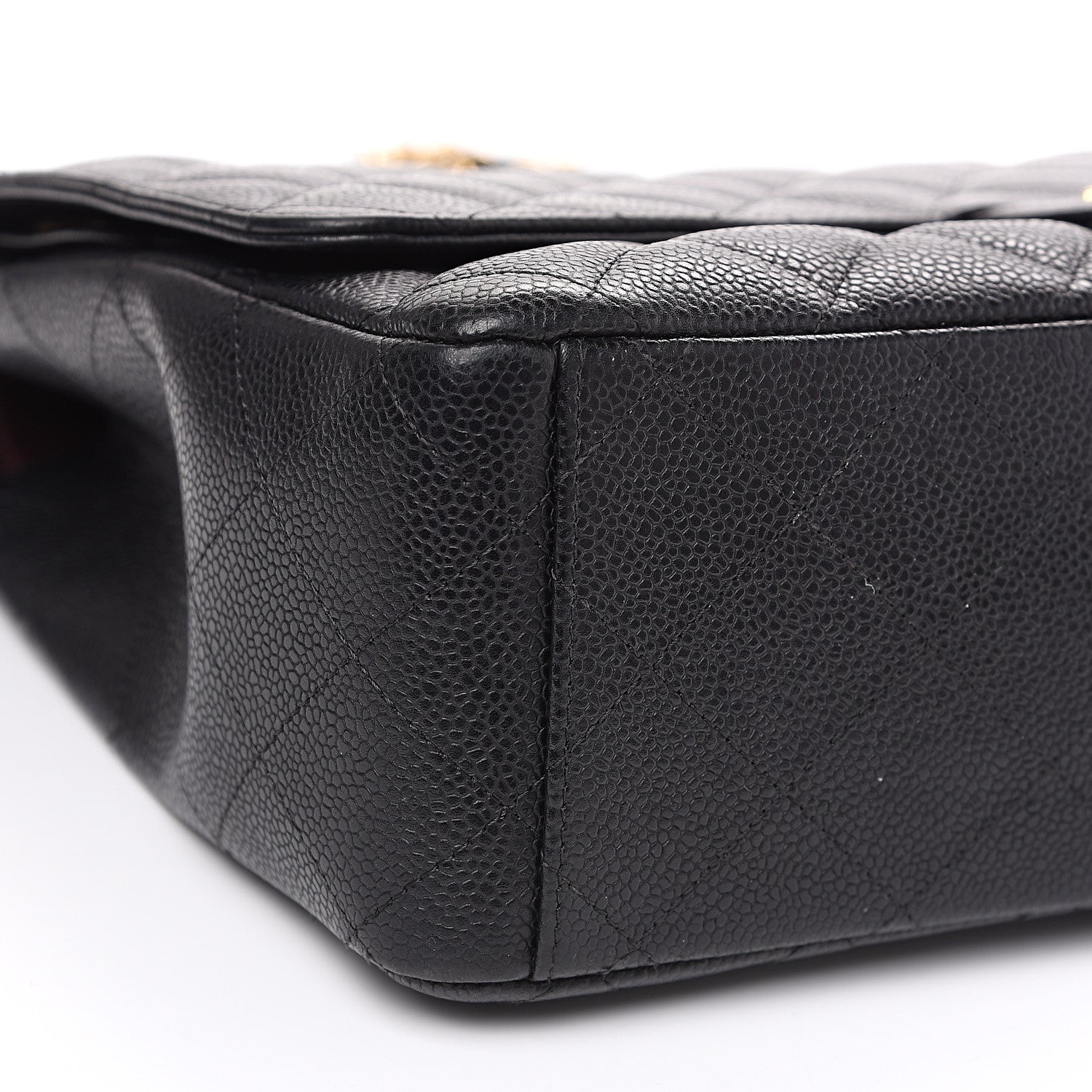 Chanel Caviar Quilted Maxi Double Flap Black 8 of 15