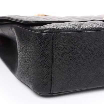 Chanel Caviar Quilted Maxi Double Flap Black 8 of 15