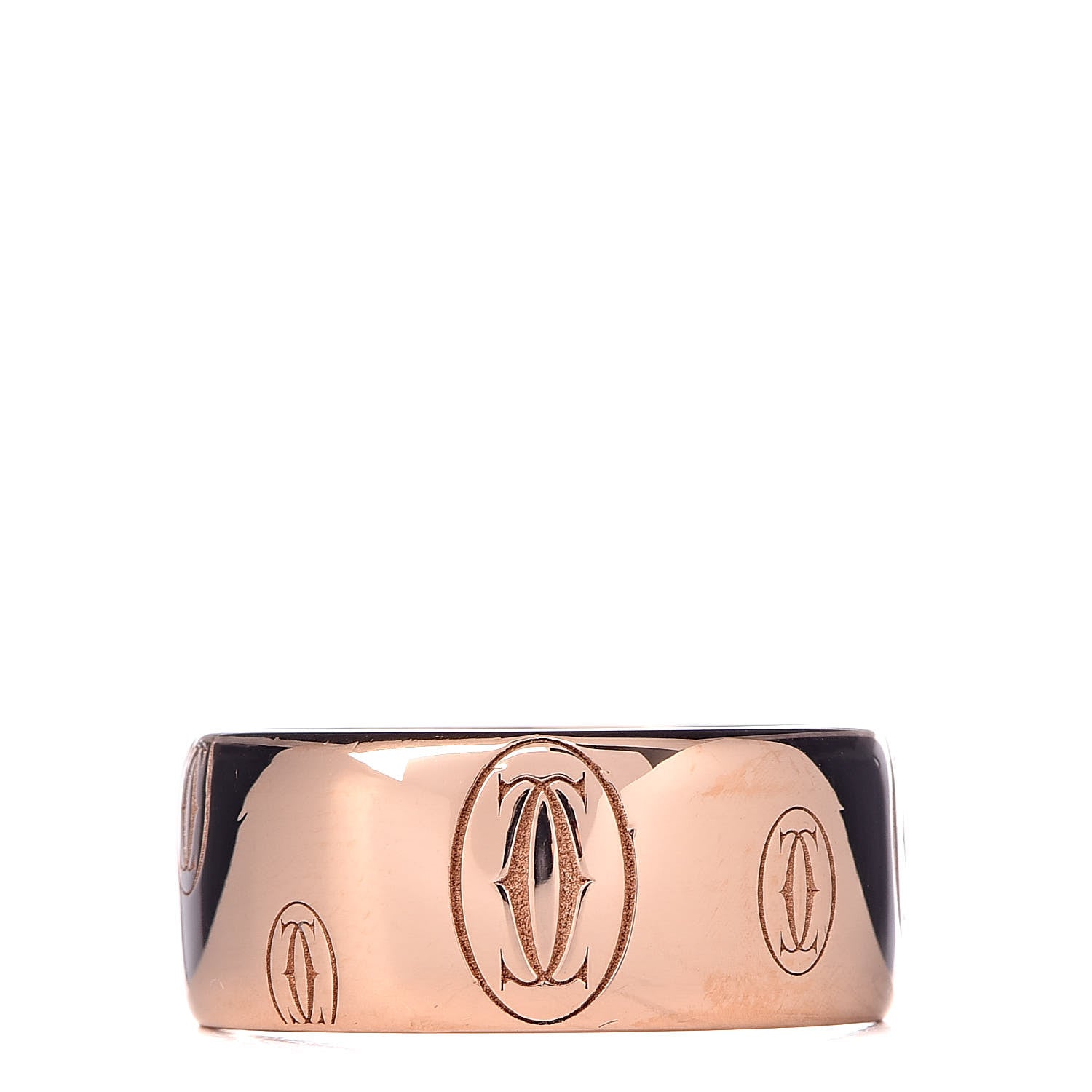 Cartier 18K Pink Gold 8mm Happy Birthday Band Ring 49 5 3 of 7