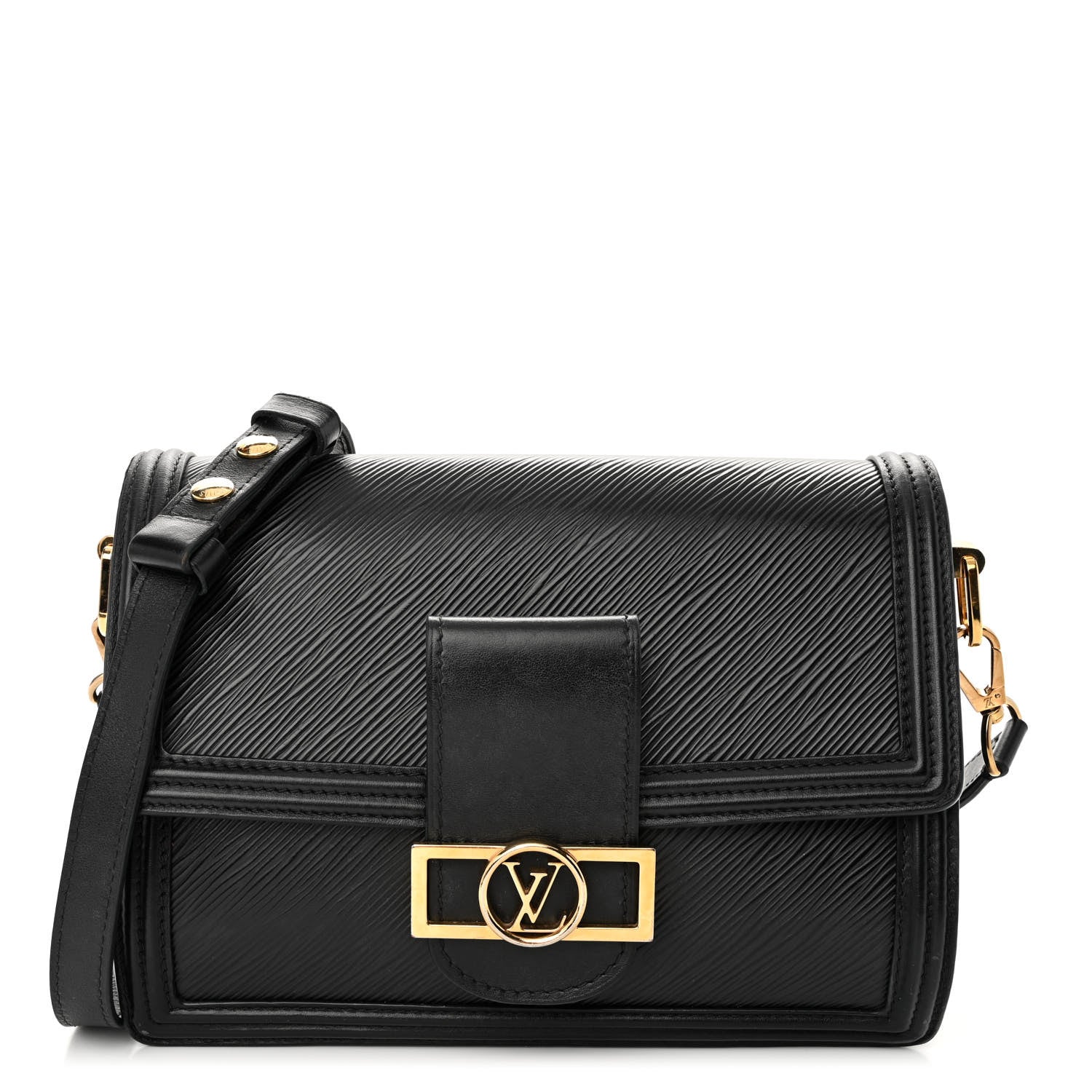 Louis Vuitton Epi Mini Dauphine Black 1 of 9
