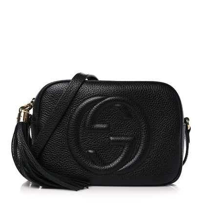 Gucci Pebbled Calfskin Small Soho Disco Bag Black 1 of 9