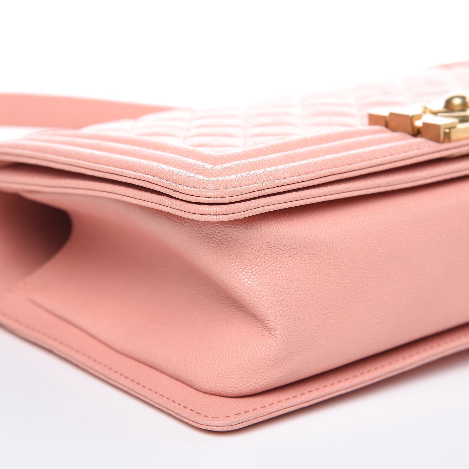 Chanel Caviar Quilted Medium Boy Flap Light Pink 5 of 9