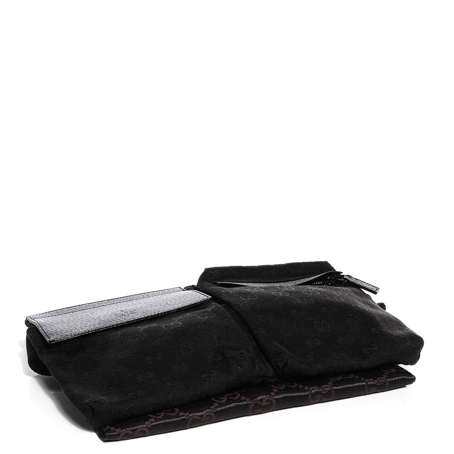 Monogram Belt Bag Black