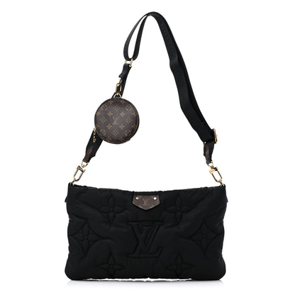 Louis Vuitton Econyl Monogram Pillow Maxi Multi Pochette Accessories Black 1 of 8