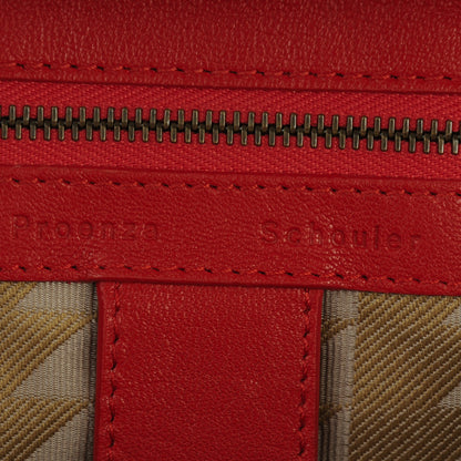 Proenza Schouler Lambskin Medium PS1 Satchel Red 6 of 8