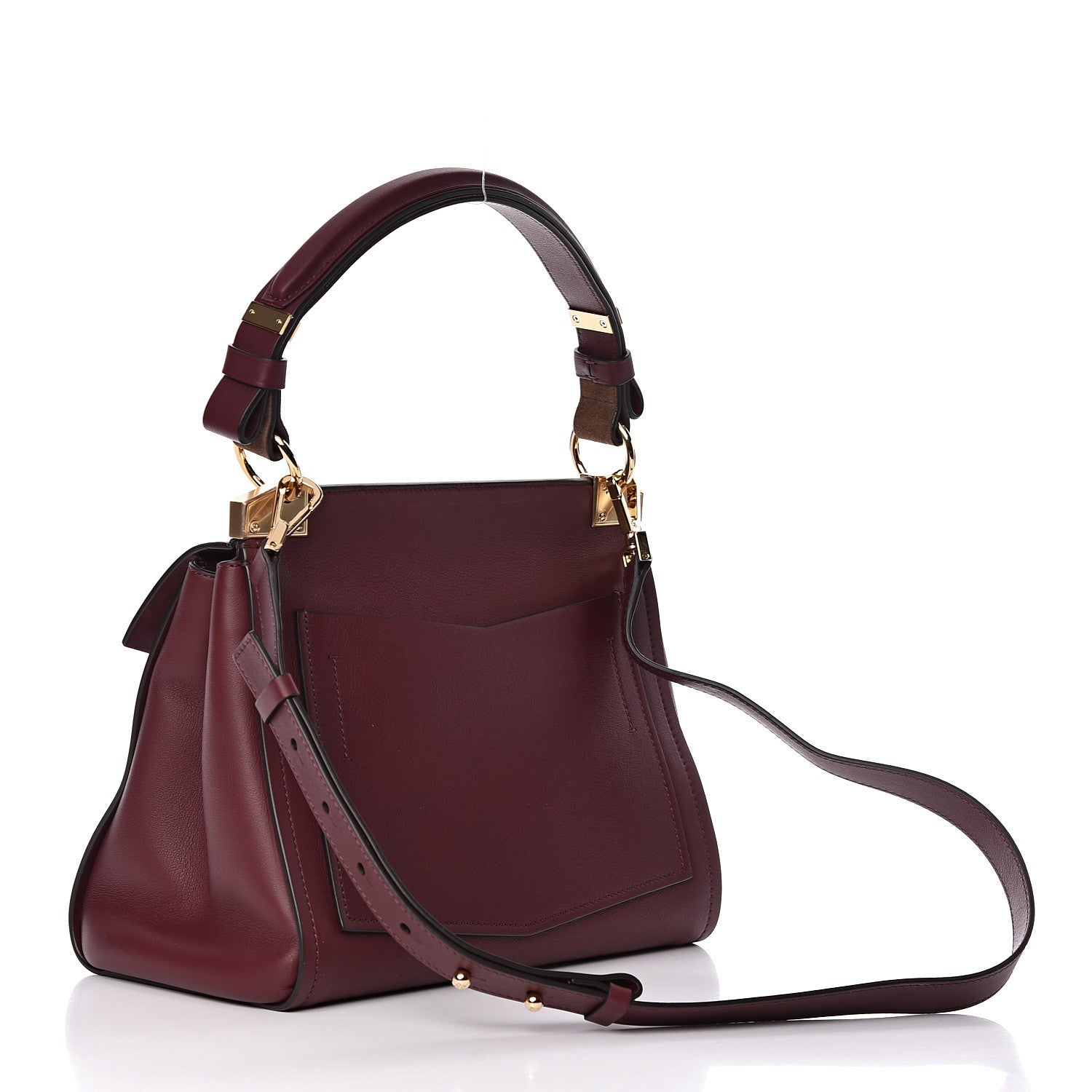Givenchy Calfskin Small Mystic Shoulder Bag Aubergine 4 of 12