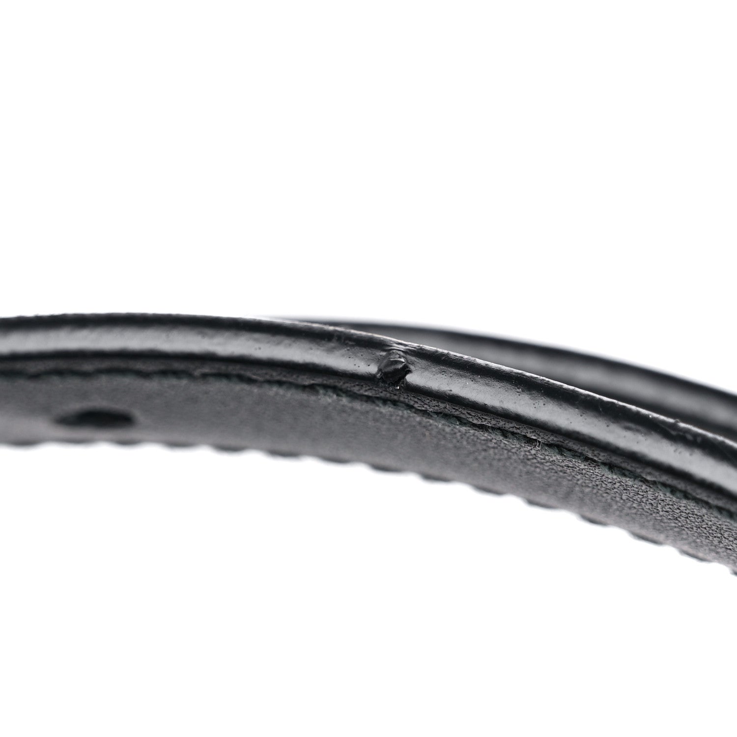 Gucci Calfskin Double G 20mm Belt 90 36 Black 6 of 6
