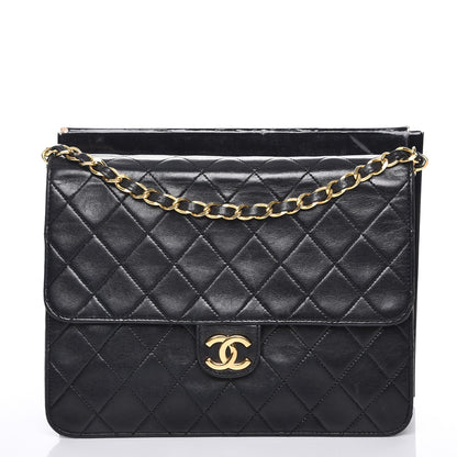 Chanel Lambskin Quilted Small Single Flap Black 8 of 8
